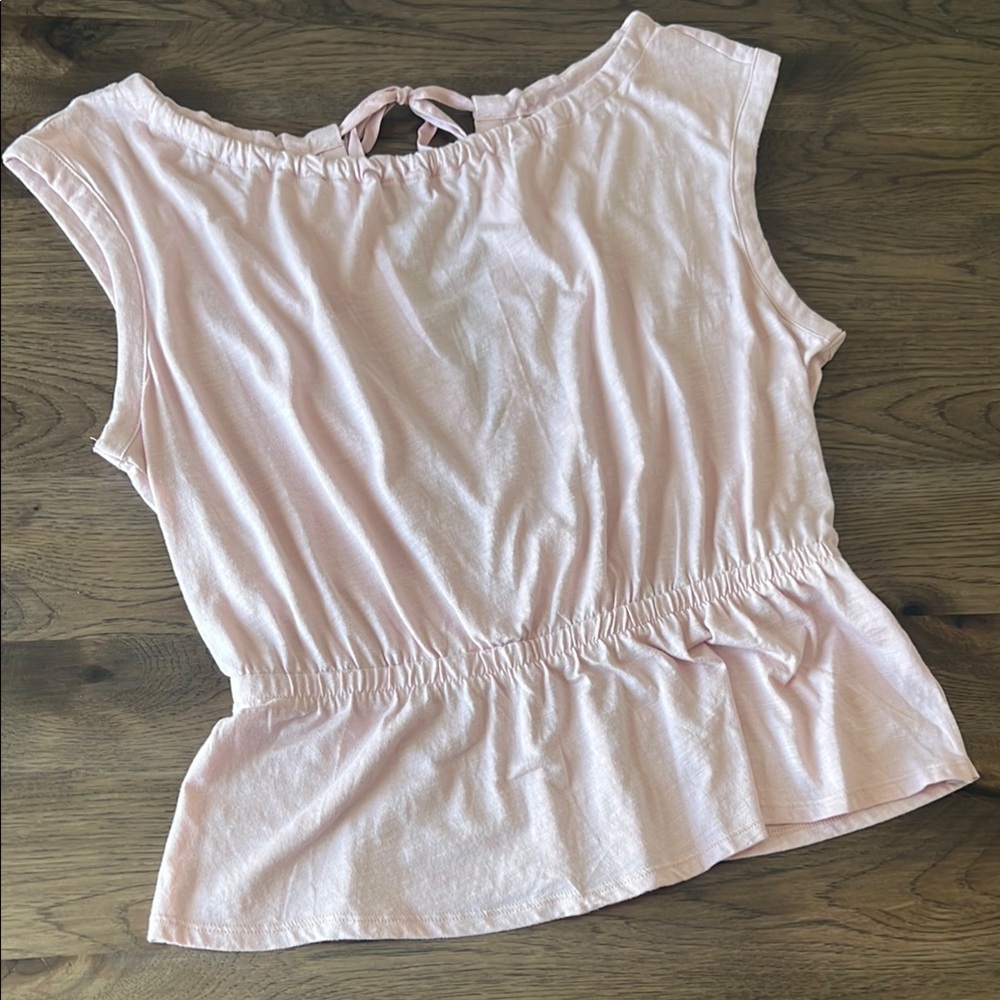 Banana Republic Light Pink Women's Top Medium